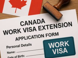 work visa extension Canada