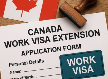 work visa extension Canada