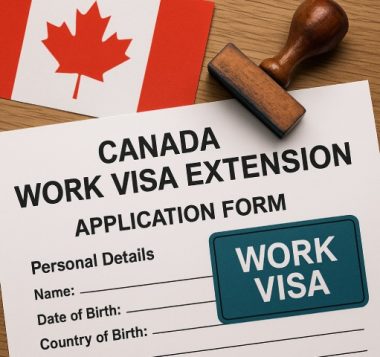 work visa extension Canada