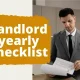 Landlord checklist