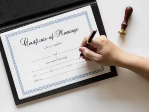 Marriage Certificate