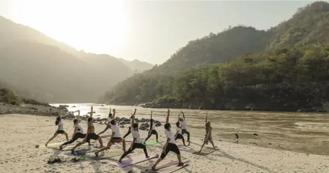 Yoga in Rishikesh