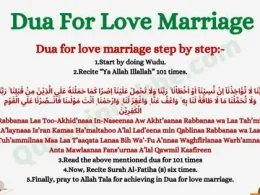 Dua for Love