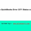FQuickBooks Error 3371