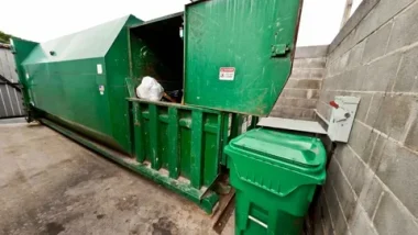 Industrial Trash Compactor
