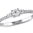 Silver Diamond Rings