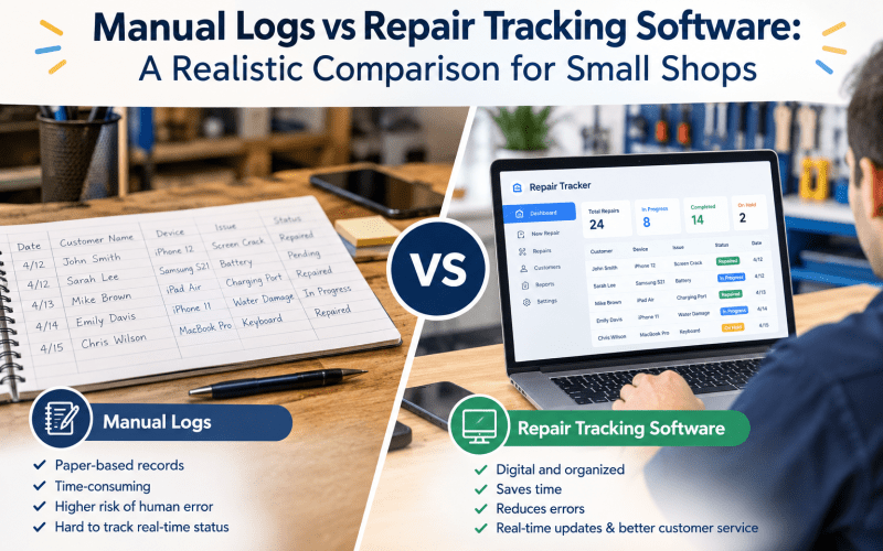 repair tracking software
