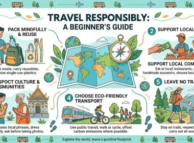 How to Travel Responsibly For Beginners