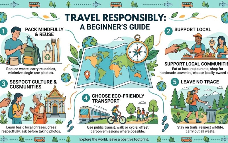 How to Travel Responsibly For Beginners